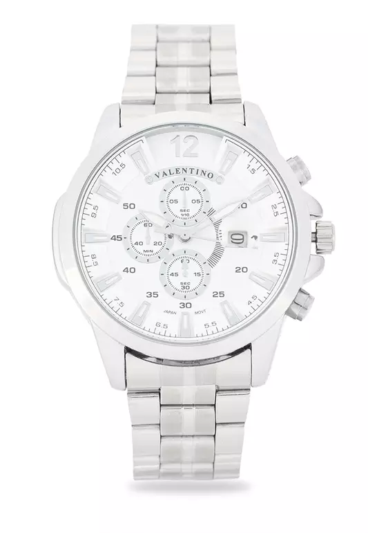 Analog Watch 20122544-White Dial