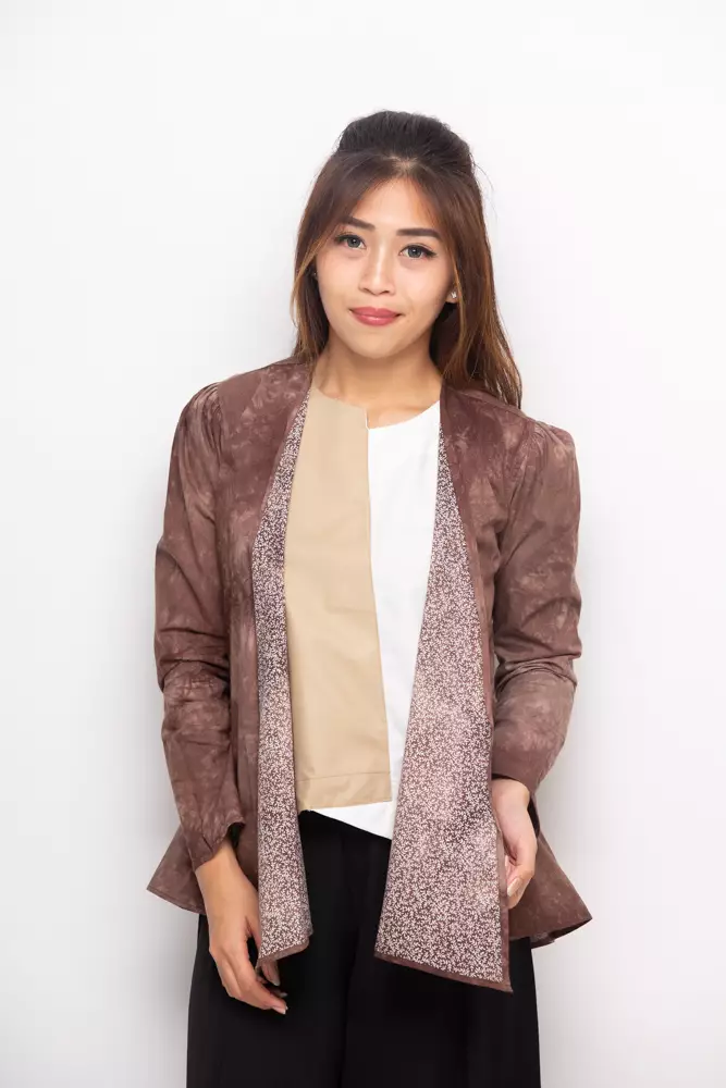 Senny Reversible Jacket In Brown