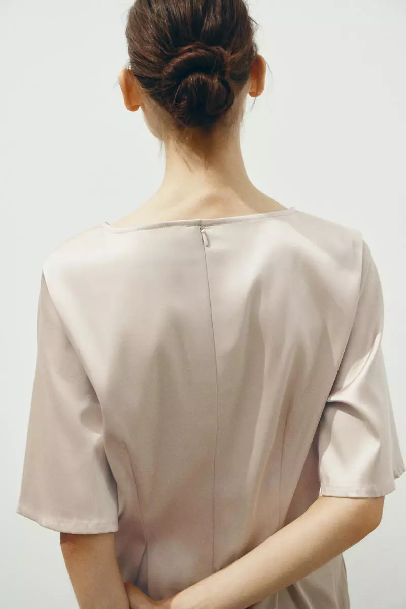 Waisted blouse