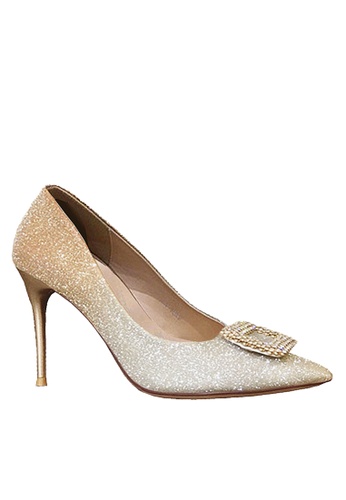 Twenty Eight Shoes gold VANSA Glitter Gradient Evening and Bridal Shoes VSW-P9268 68FA9SH101189CGS_1