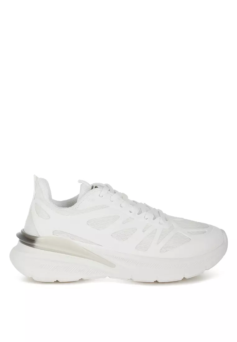 Discount on London Rag  shoes - SKU: Flyknit Chunky Sneakers in White