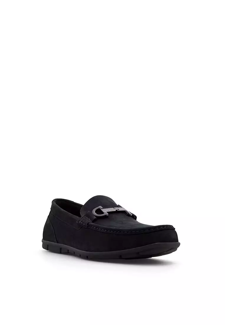 Aldo mens sale black suede shoes