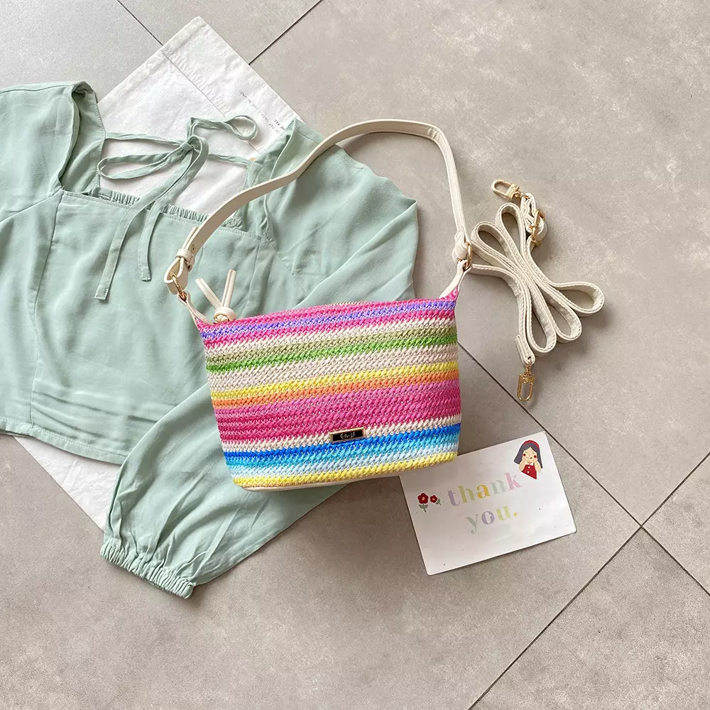 En-ji Kuri Slingbag - Rainbow