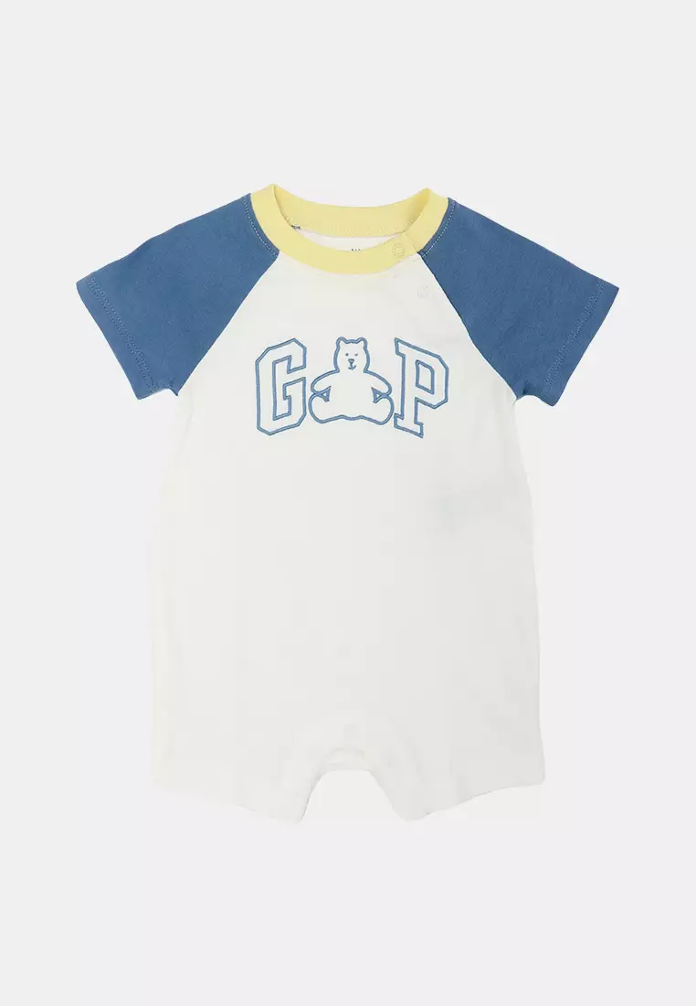 Logo Coverall Romper
