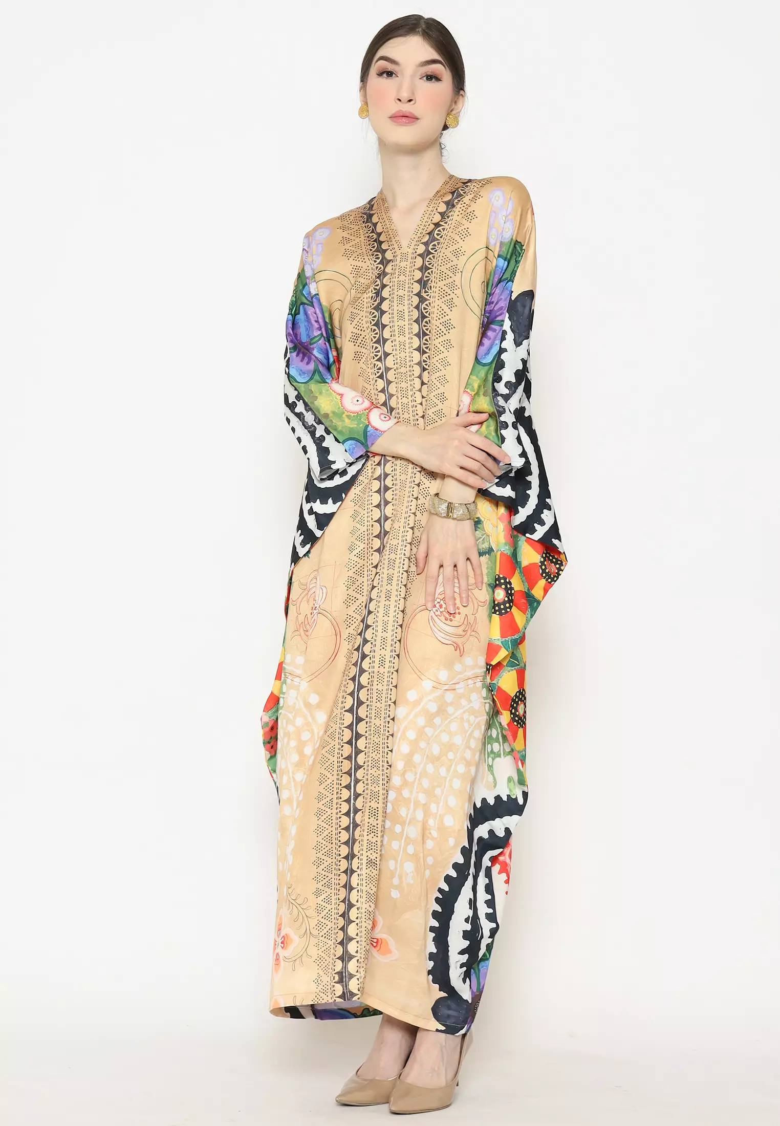 Kanzi Long Sleeve Kaftan