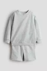 Grey Melange Dusty Light