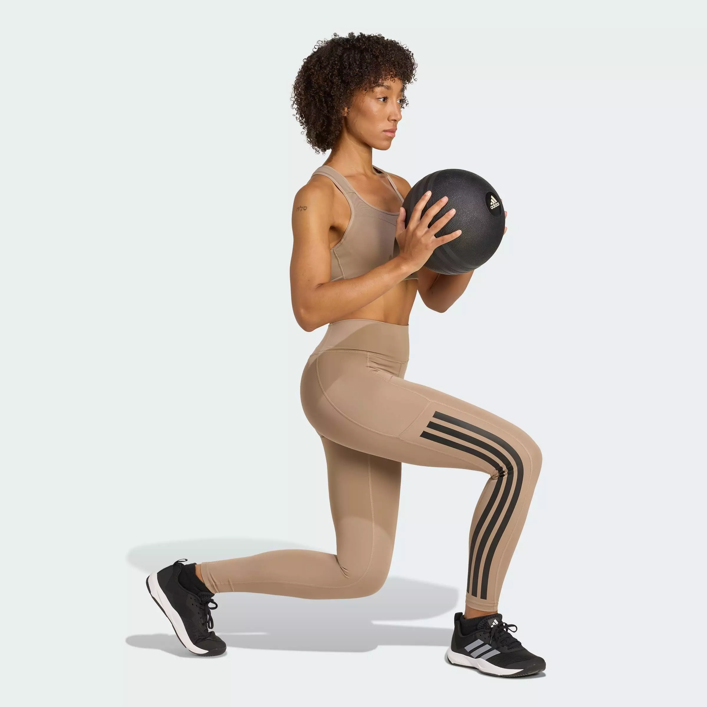 Gym & Training TLRD Impact Training High Support Bra Women Brown JX8843