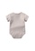 AKARANA BABY beige Quality Newborn Baby Romper One-Piece Double Sided Dupion Cotton (Khaki) DD7DBKA9022C1CGS_2