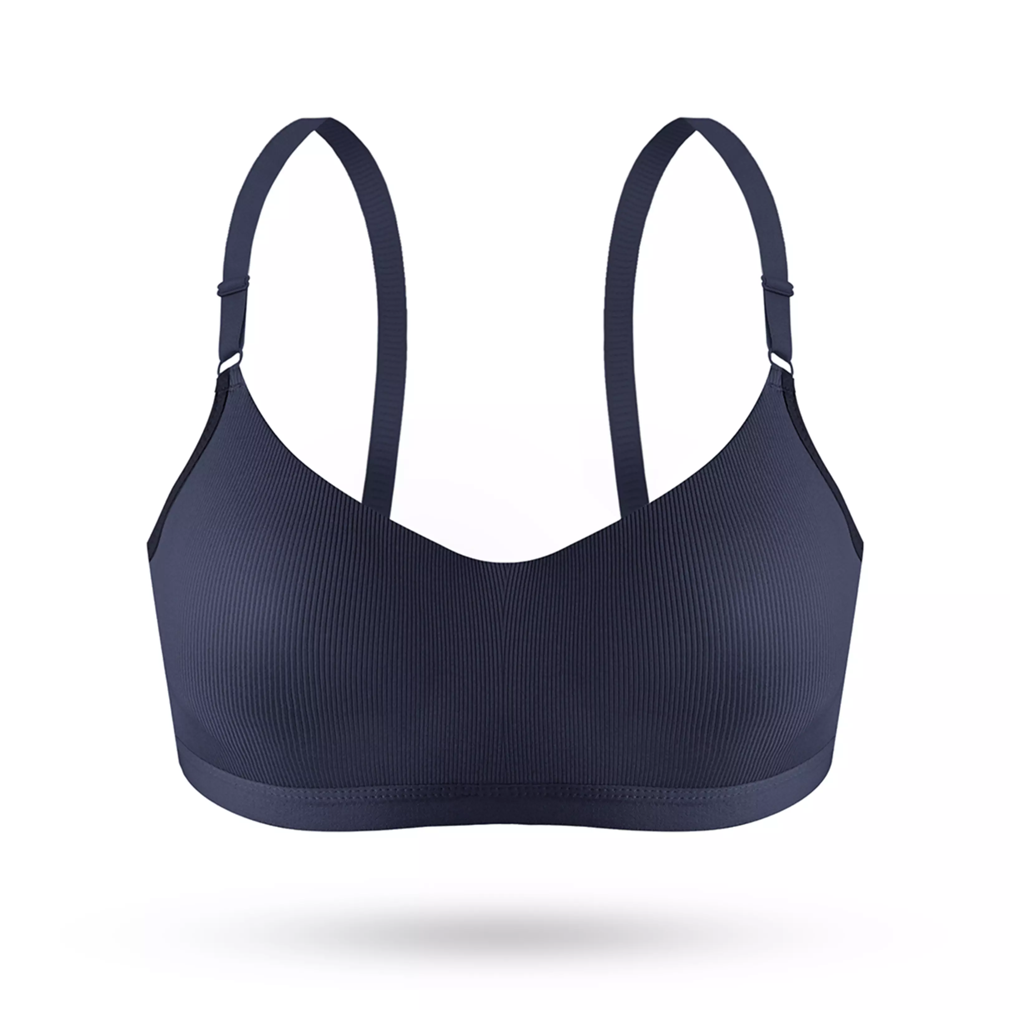 YOUHAVE BH Bra Wanita Katun Cup B Tanpa Kawat Busa Sedang Wireless Kait 2 Beha Nyaman Breathable Kutang 100250