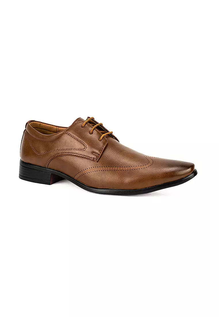 Discount on Mario D' Boro Runway  shoes - SKU: Mw 23870 Mocca Mens Formal With Lace C30