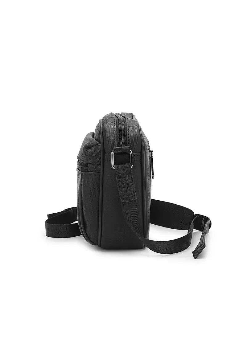 Men's Sling Bag / Crossbody Bag (Tas Selempang Pria) - Hitam