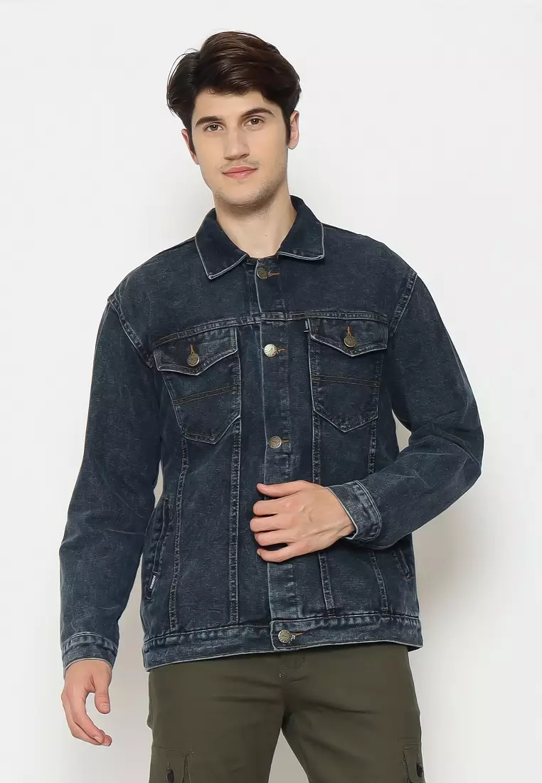 Beli jaket sale denim