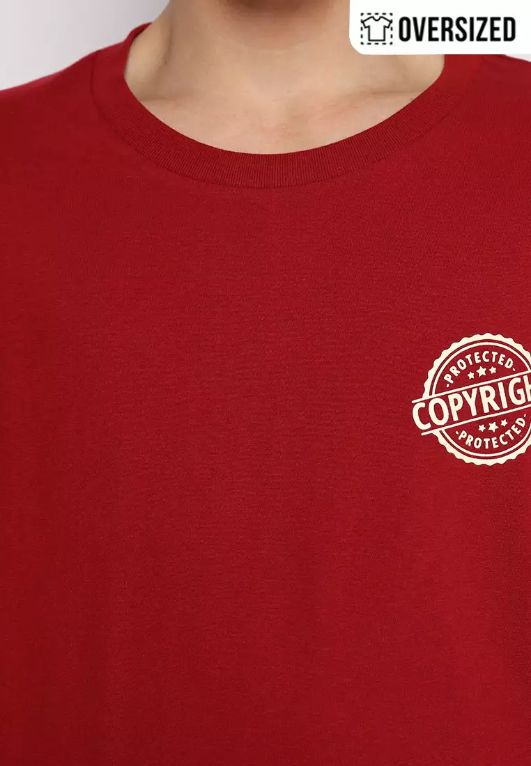 RBJ T-Shirt Cotton Oversized Pria 2079230301