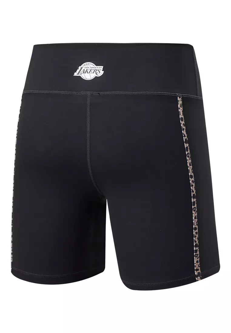 Urban Jungle Los Angeles Lakers Regular Fit Womens Biker Shorts