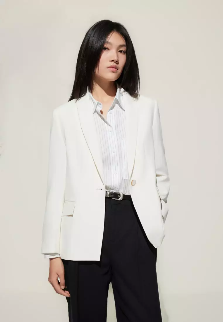 G2000 Cotton Blend Stripe Long Sleeve Casual Shirt