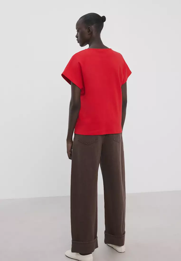 V-Neck Cotton Top