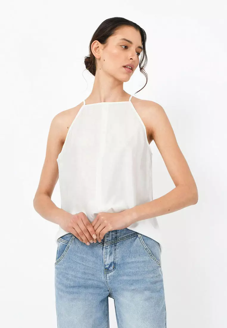 Geneva Halter Neck Top