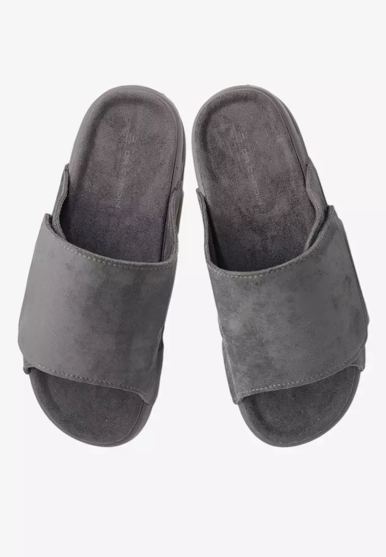 Dr Cardin Men Cove Air Suede Comfort Sandals with Adjustable Strap D-RLZ-8233