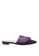 SCHUTZ purple Dark Purple Flat Mule  - BRANDY [DARK GRAPE] 0387FSH4F31C6DGS_1