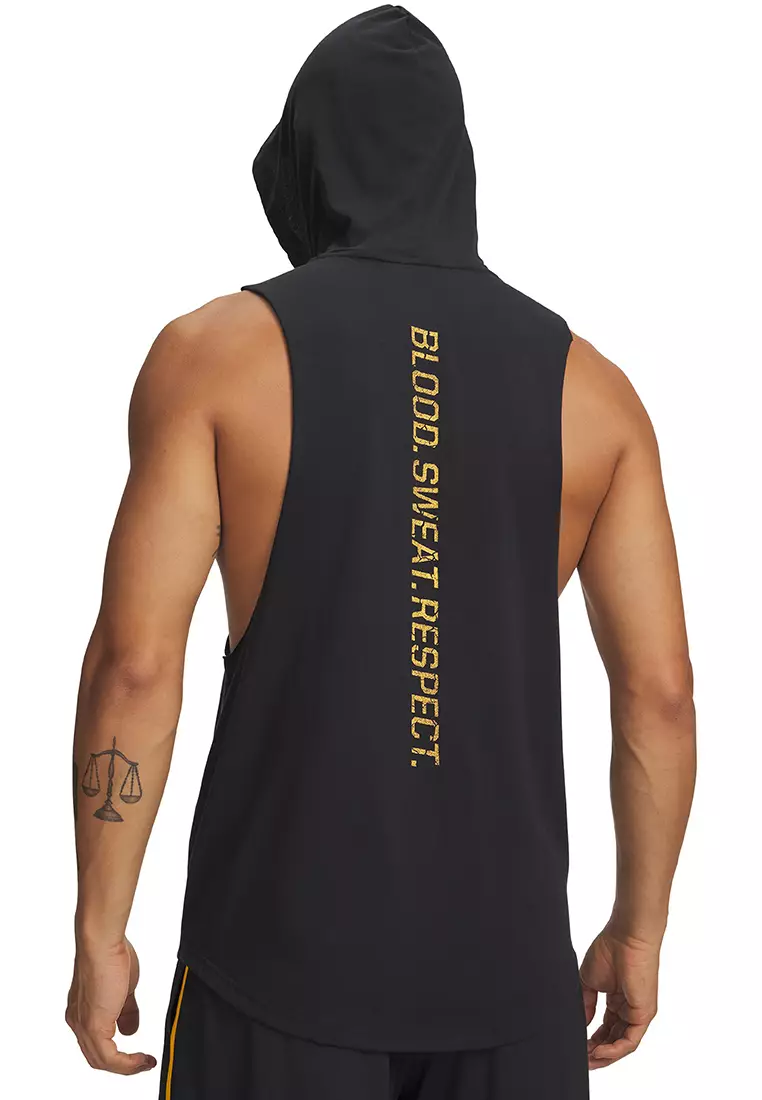 Project Rock 無袖連帽衛衣