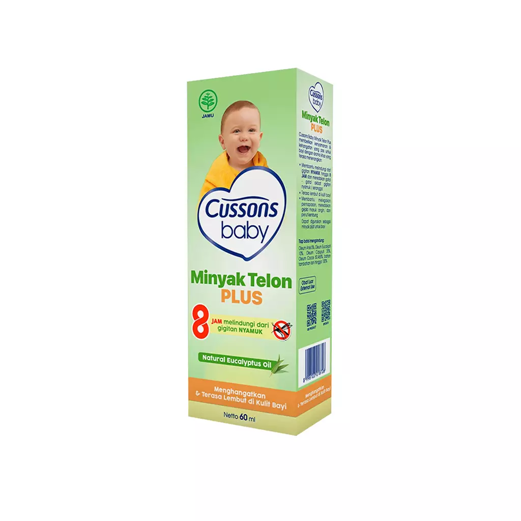 Cussons Baby Minyak Telon Plus 60ml