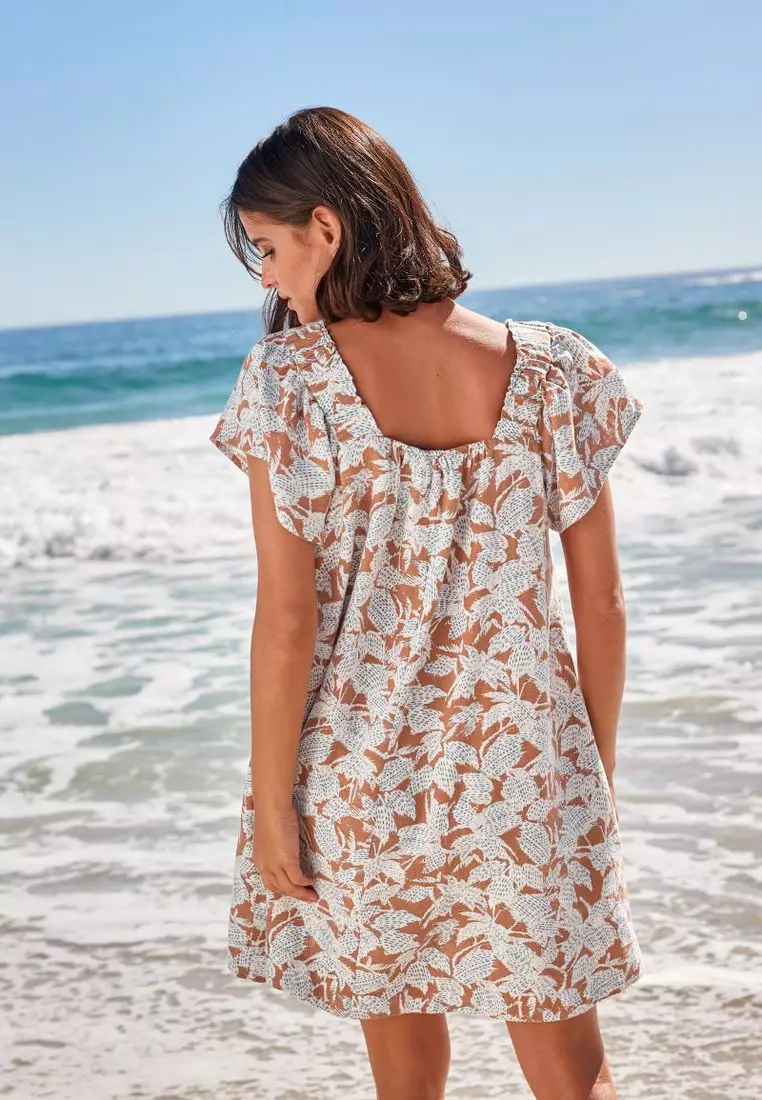 Next white hotsell linen dress