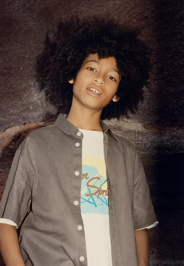 Printed Cotton T-Shirt