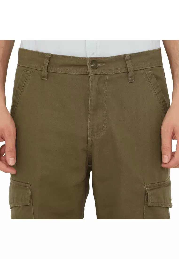 RBJ Celana Cargo Panjang Regular Fit Cotton Premium Pria