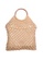 London Rag beige Handmade Cotton Crochet Bag in Beige 7C0BAACB6776E7GS_3