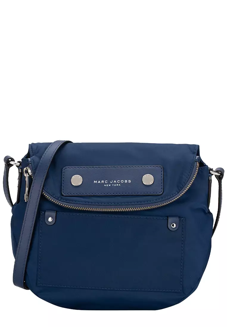 Preppy Nylon Natasha Mini Crossbody Bag in Azure Blue M0012909
