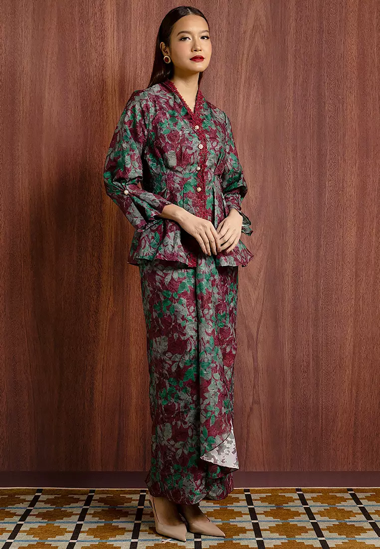 AURORA KEBAYA PEPLUM SET