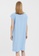 Vero Moda blue Louise Sleeveless Loose Shirt Dress 4689DAAD33EFF2GS_2