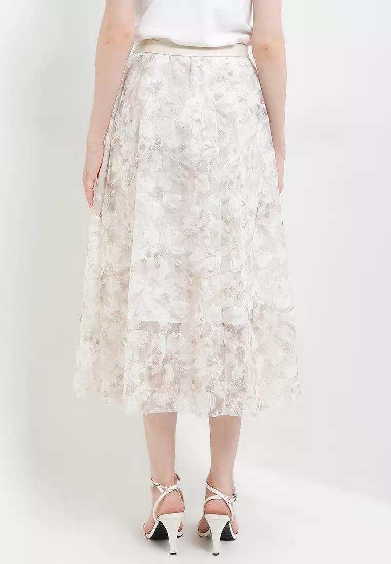 Emb Mesh Skirt