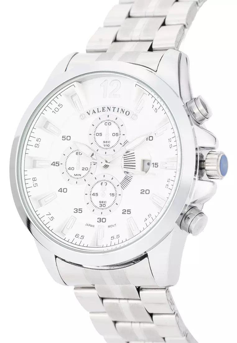 Analog Watch 20122544-White Dial