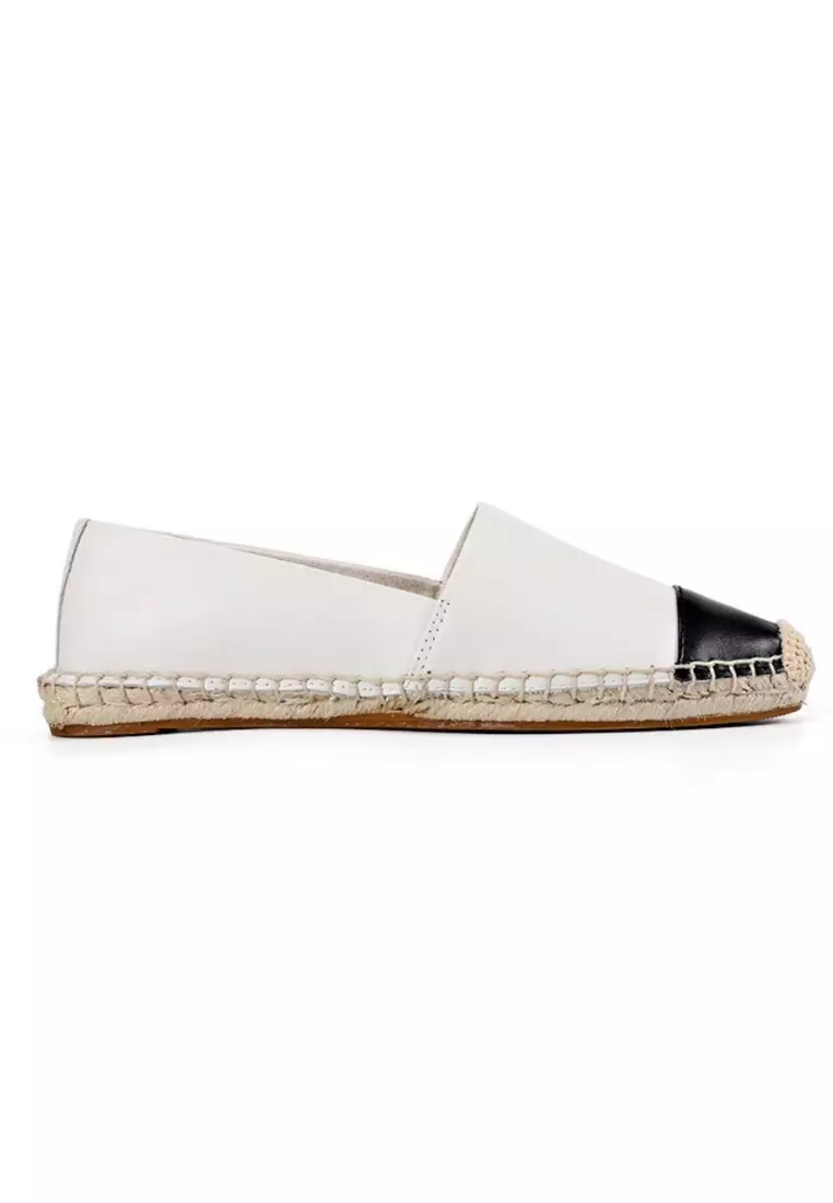 Shirasaki Slippers White