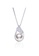 A.Excellence silver Premium Japan Akoya Sea Pearl  8.00-9.00mm Geometric Necklace C6B77ACFAF15E9GS_1