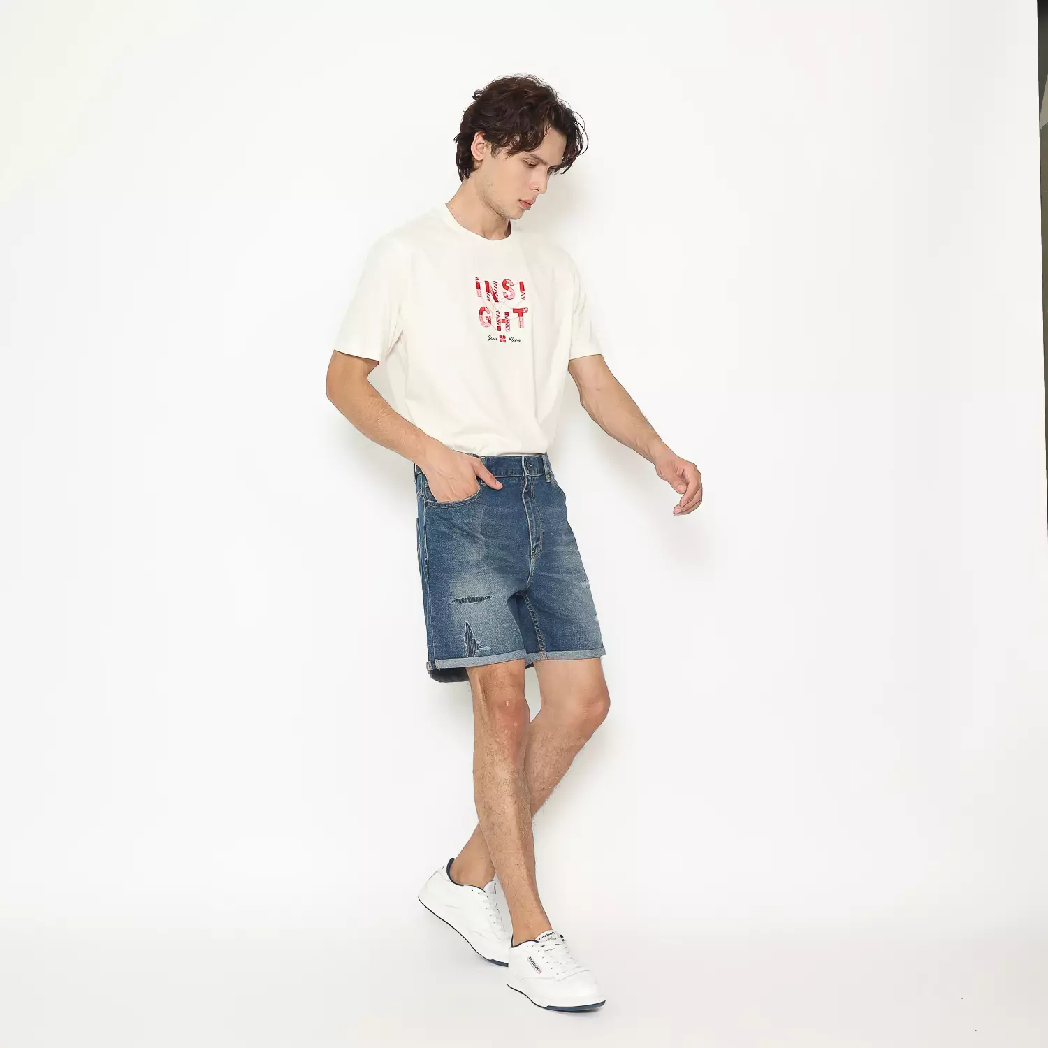 Insight Celana Pendek Denim Pria Smythson Planet Surf
