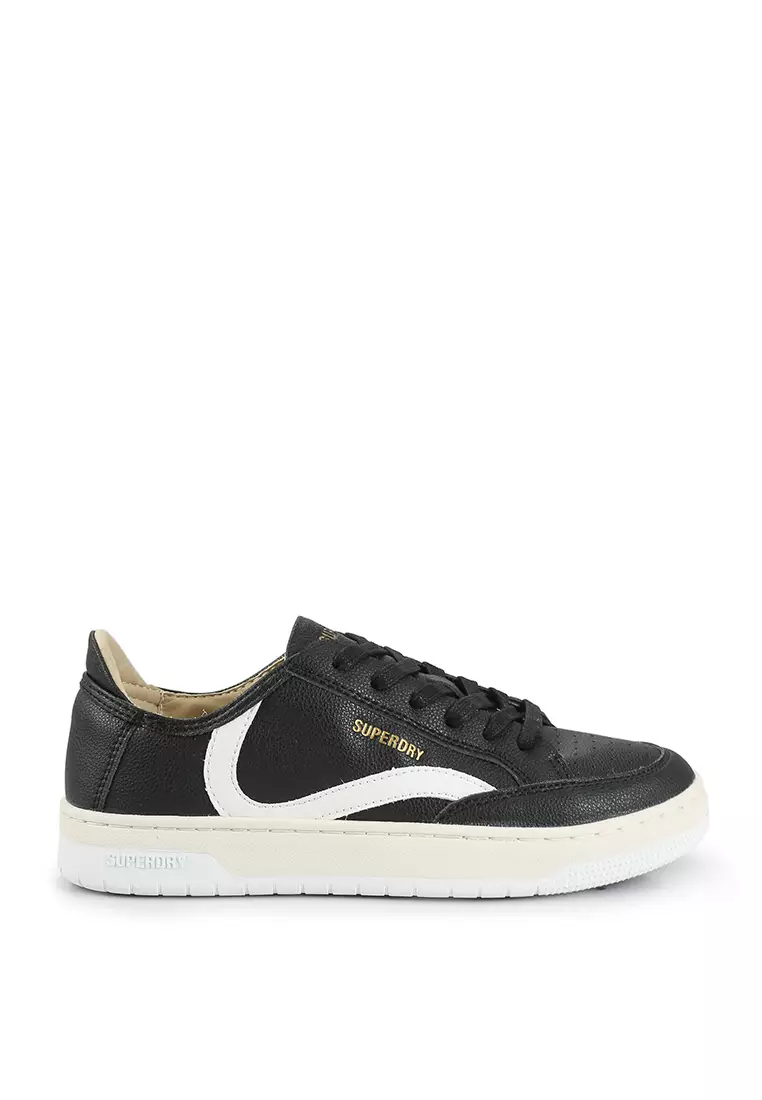 SUPERDRY Vintage Vegan Basket Low Top Trainers Original