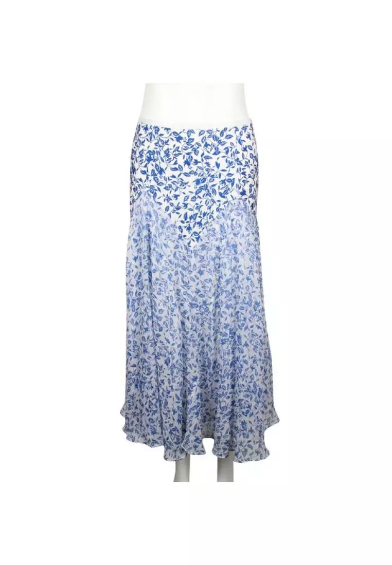 Dvf high waisted fitted new arrivals midi skirt