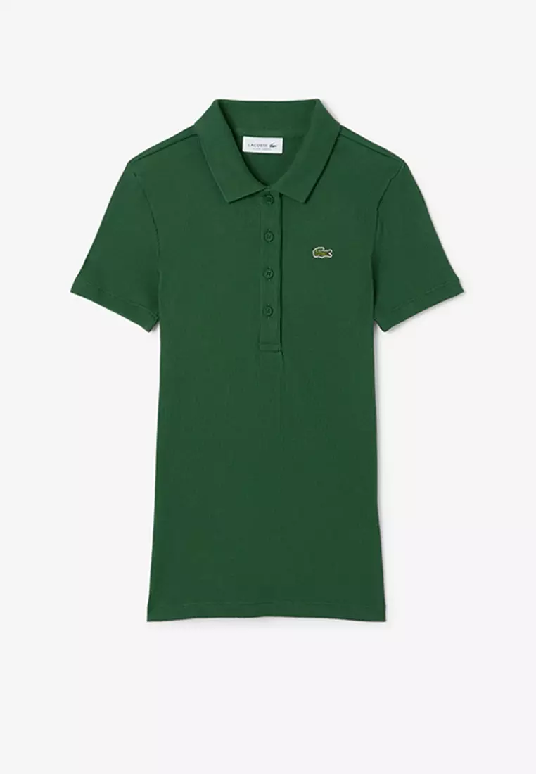 Slim Fit L.12.D Ribbed Cotton Polo Shirt