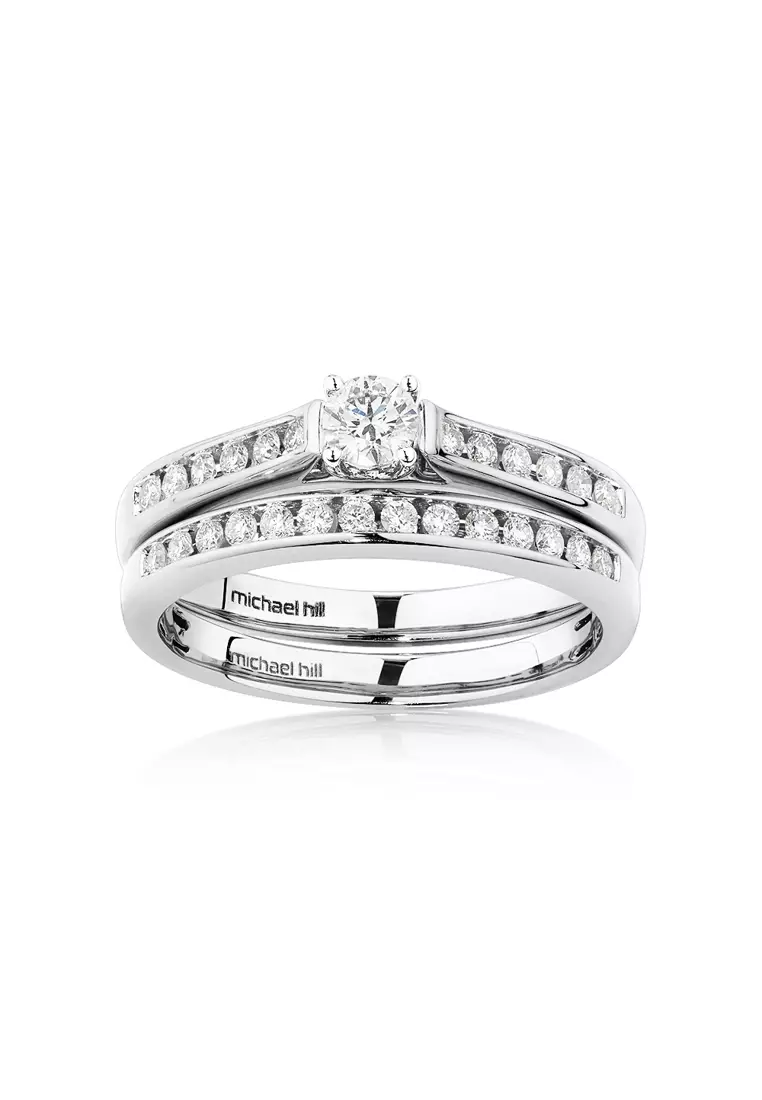 Cheap wedding ring new arrivals sets white gold