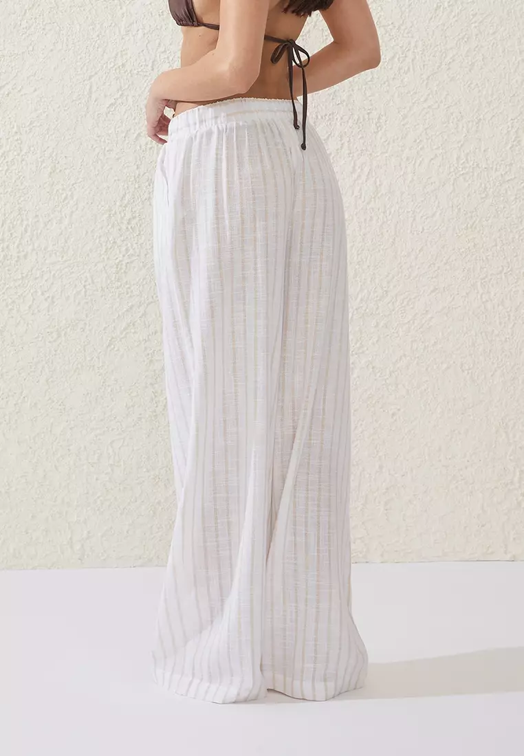 Buy Cotton On Body Relaxed Beach Pants 2024 Online ZALORA Singapore