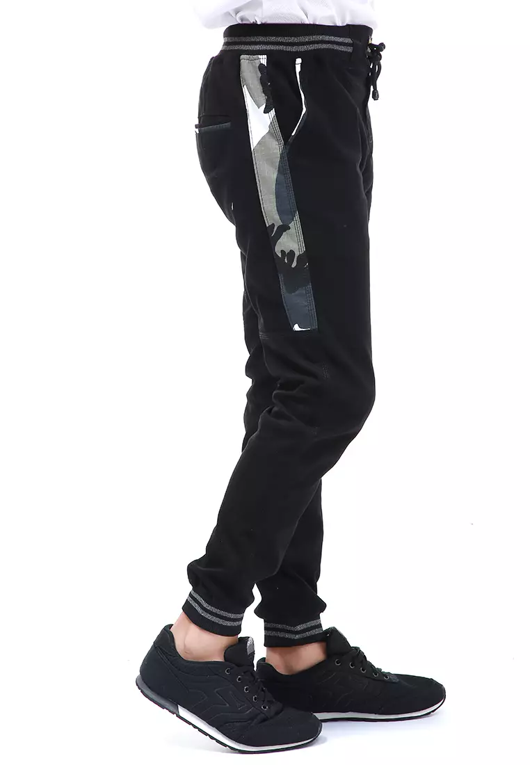 Locko Celana Panjang Cargo Pria Motive Side Casual Long Pants Material Twill Cotton ORIGINAL