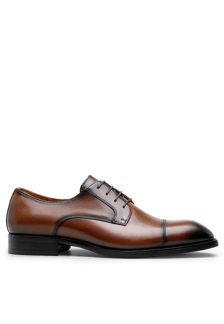 Vintage Leather Cap Toe Business Shoes DS190-11-13
