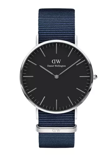 Daniel wellington blue strap best sale