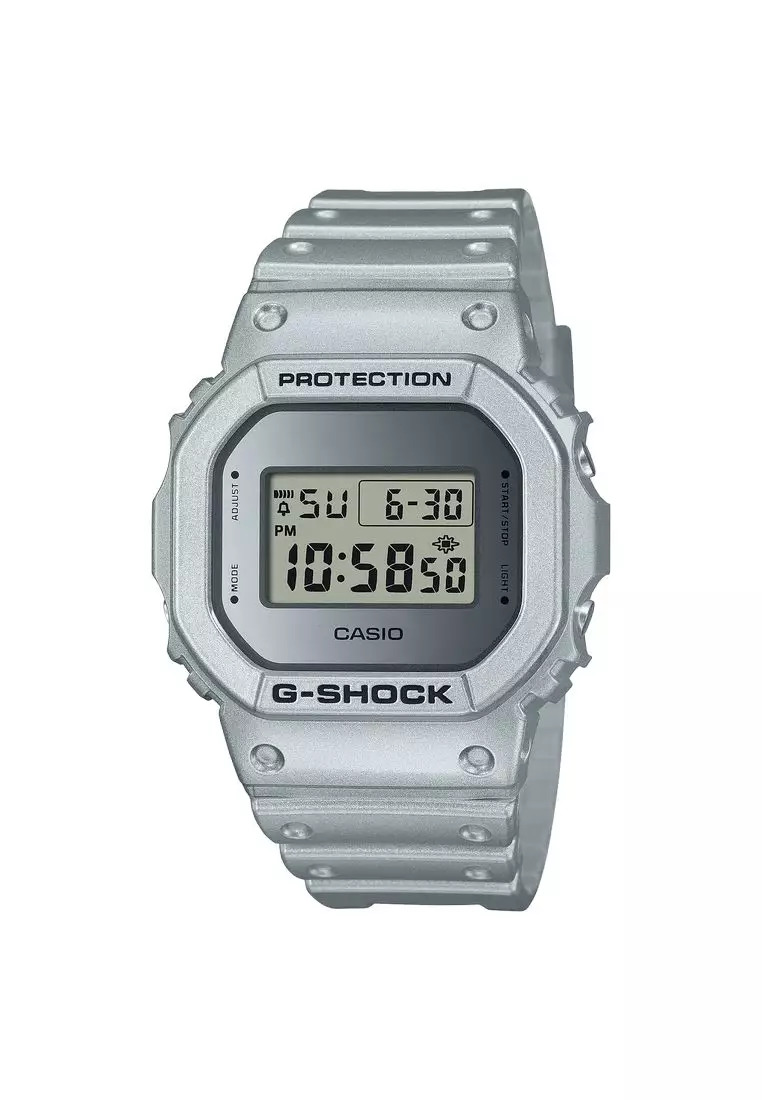 G shock sales casio silver