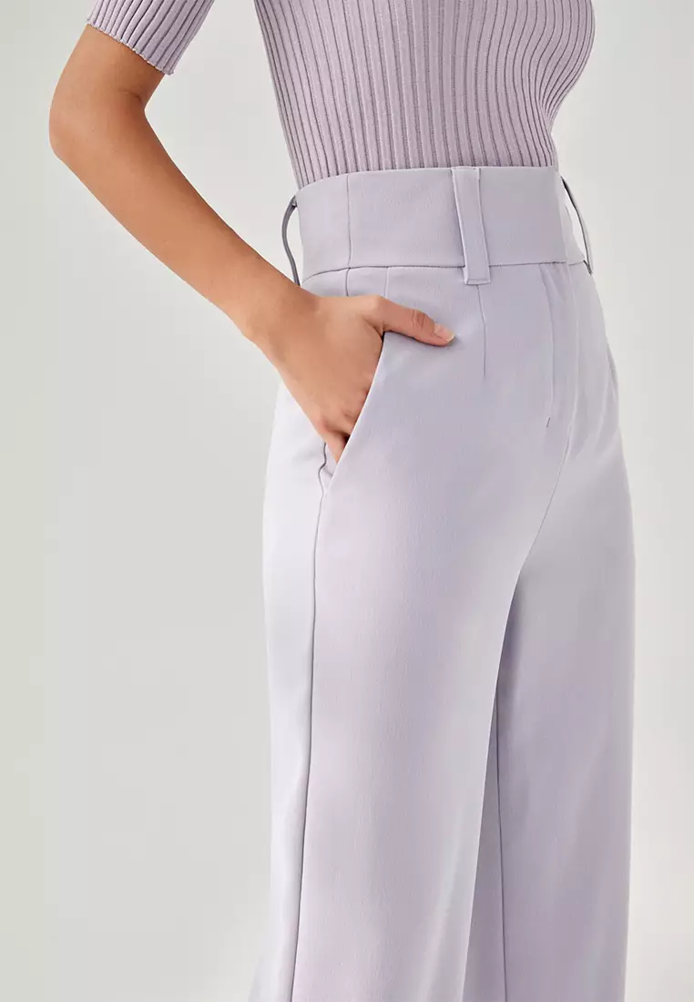 Celana Wanita - Morie Regular High Waist Straight Leg Pants (2022 Version)