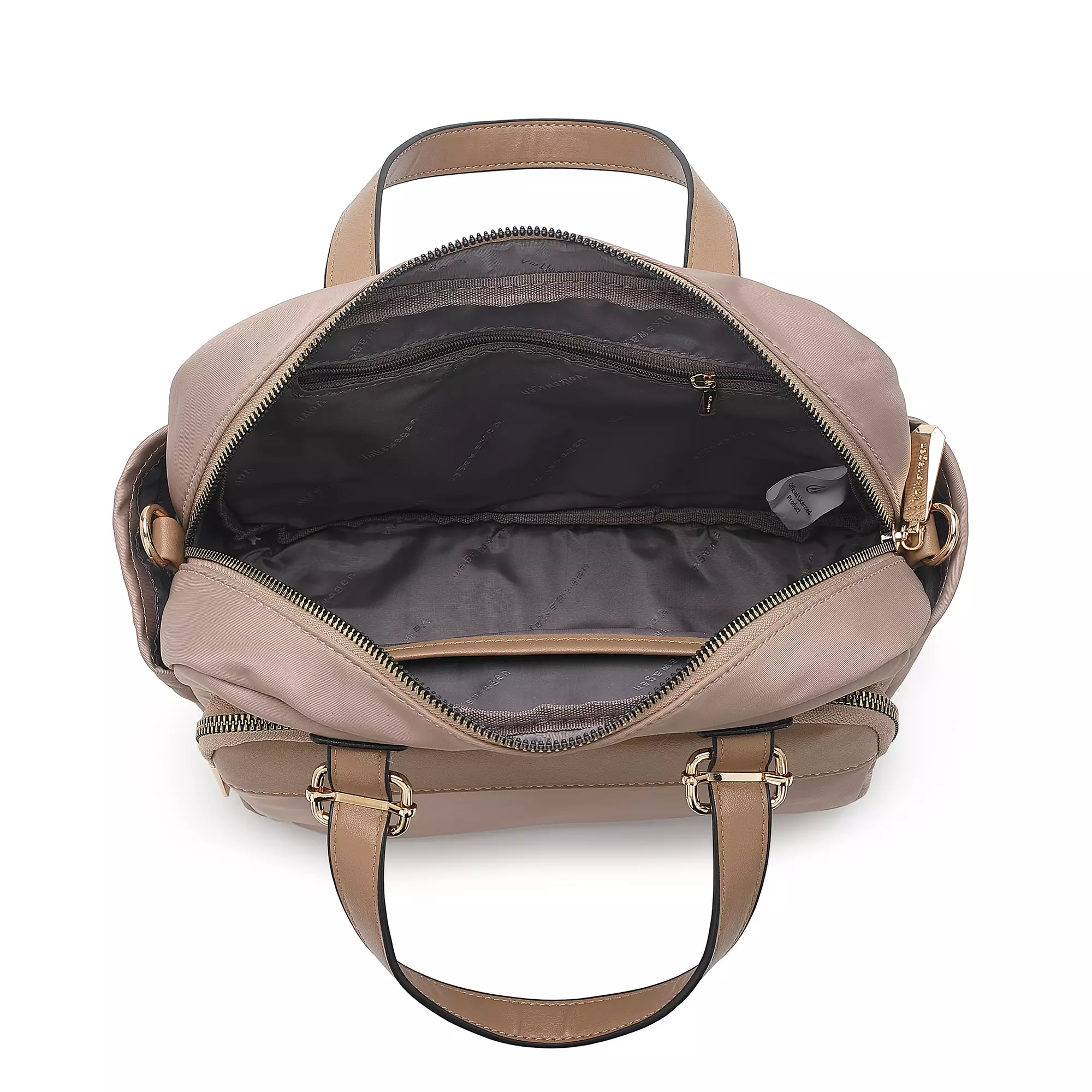 Women's Top Handle Bag / Sling Bag / Shoulder Bag - Beige