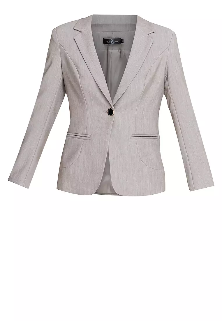 Fitted Suit Jacket