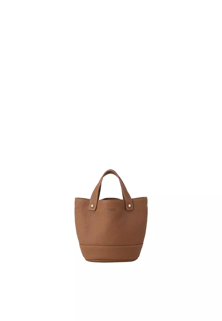 [Online Exclusive] JULIANA Mini Bucket Bag - Caramel